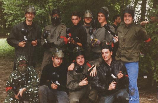 Une partie de Paint Ball