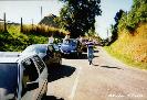 Le convoi pour arriver au terrain